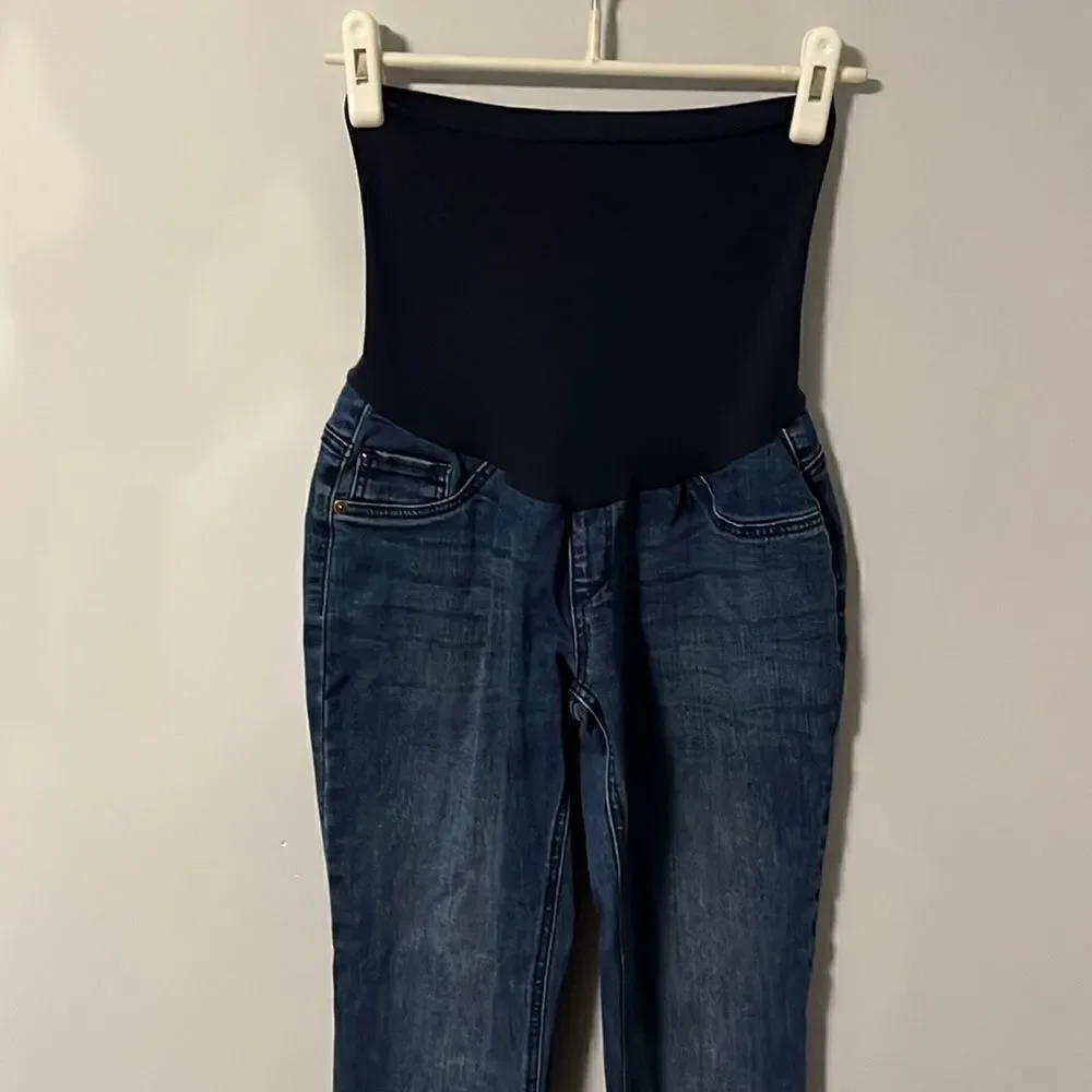 Womens’ Indigo Blue Maternity Jeans Size M
